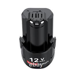 For Bosch Battery Professional GBA 12V BAT411 Li-ion GSR GDR GSA 10.8V /Charger