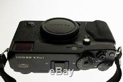 Fuji X PRO 1 BODY ONLY / WITH BATTERY/ CHARGER 16.3MP Digital Camera Black