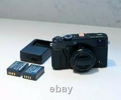 Fujifilm X-Pro1 16.3mp Camera + Fujifilm 27mm 2.8 Lens + Charger and 2 Batteries