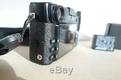 Fujifilm X-Pro1 Mirrorless Body, Black, 2 Batteries, Charger, 32GB, Extras, EX+