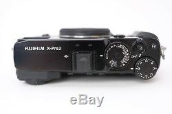 ++ Fujifilm X-Pro2 24MP Mirrorless Digital Camera Battery, Charger, Strap
