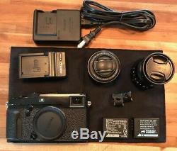 Fujifilm X-Pro2 Black Bundle With Lenses Batteries And Chargers