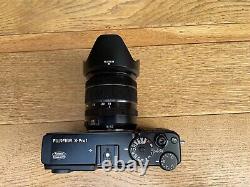 Fujifilm x-pro1 + XF 18-55mm lens, batteries and charger
