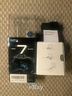 GoPro Hero 7 Black+2 extra Batteries+Battery Charger+3-Way Camera mount