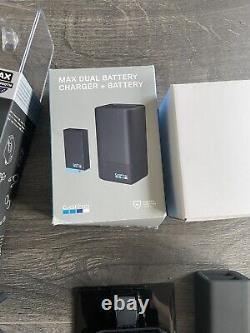 Go Pro Max 360 (BOXED) With Dual Charger. 2 Batteries 128gb Go Pro Carry Case
