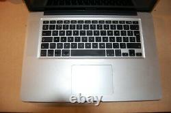 Good working apple macbook pro a1286 15 2011 i7 with new battery & charger