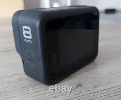 Gopro 8 Black with accessories 3x Batteries Double Charger ect