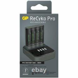 Gp Recyko Pro Charger Dock P461 D461 Batteries Included 4 Aa Recyko 2000 New