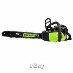 Greenworks PRO 18-Inch 80V Cordless Chainsaw Battery & Charger Included GCS80420
