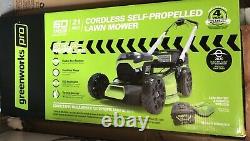 Greenworks Pro 60-V Max Lit Ion Self-Prop 21-in Cordless Lawn Mower (tool only)