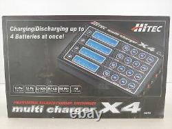 HITEC X4 Professional Four-Channel Multi Charger DC ONLY RC Battery LiPo NEW