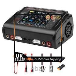 HTRC T400 Pro LCD Touch Screen Lipo Battery Charger Discharger for Model Car Toy