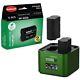 Hahnel Pro Cube 2 Charger and Digital Still Battery NP-W235 Kit for Fujifilm