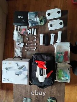 Hubsan Zino Folding Drone 4K WithExtra Battery, Charger, Propellers And Carry B