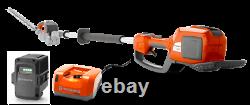 Husqvarna 520iHE3 Pole Pro Cordless Hedge Trimmer Battery & Charger