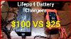 Is The 100 Lifepo4 Charger Better Than The 25 Charger