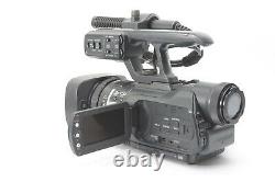 JVC GY-HM100E Camcorder ProHD Handheld 3-CCD With Mic, Charger and Battery
