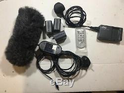 JVC GY-HM150E HD Camcorder Inc 3 Batteries, Charger, Mains adapter and Bag
