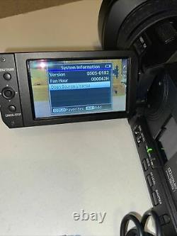 JVC GY-HM170E 4K Camcorder 2 Batteries And Chargers 42 Hours Use Only Mint