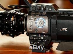 JVC GY-HM700 Digital Camcorder Black with Battery, Charger Unit Docking Plate