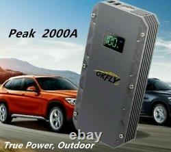 Jump Starter Car Battery Booster 20000mAh 12V 1500A Portable Power Bank Charger