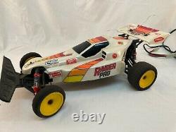 KYOSHO Raider Pro RC Car with Battery Charger Controller Manual & Tires Working