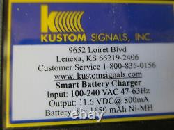 Kustom Signals Pro Laser III 3 LaserCraft LIDAR Universal Smart Battery Charger