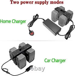 LYONGTECH Battery Wall Charger & Car Charger for DJI Mavic 2 Pro/Zoom and Remote