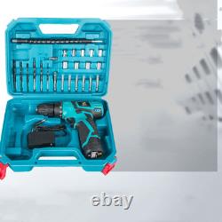 Lithium drill charging electric screwdriver 24 sets of professional grade, 12V