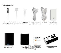 Lizone 60kmAh External Battery Power Bank Portable Charger Apple Macbook Pro Air