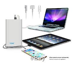 Lizone Portable Charger External Battery Pack Power Bank for MacBook Pro Air