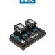 Makita BL1840BXDC18RD 2x4Ah Li-ion Battery Twin Charger Kit High Quality Pro DIY