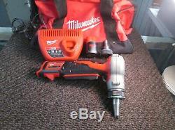Milwaukee Pro Pex Expasion Tool with battery, battery charger and carry bag