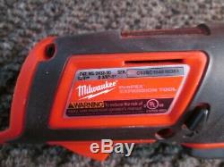 Milwaukee Pro Pex Expasion Tool with battery, battery charger and carry bag