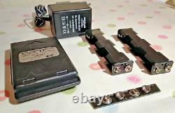 Minelab RECHARGEABLE battery XS 2A PRO charger 5905-0009 connector strip holders