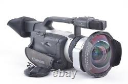 Mint- Canon Dm-gl2a Mini DV Camcorder, Battery, Charger, Fisheye, Remote, Nice