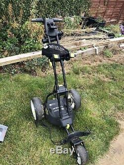 Motocaddy M1 Pro Electric Golf Trolley 18 Hole Lithium Battery & Charger + More