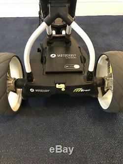 Motocaddy M1 Pro Electric Golf Trolley + 36 Hole Battery + Charger + Gloves