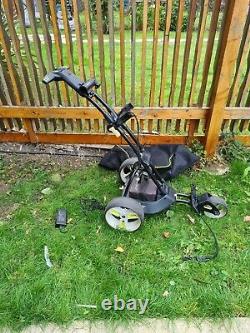 Motocaddy M1 Pro Electric Golf Trolley with battery, charger and travel bag