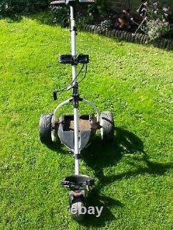 Motocaddy S1 Pro electric golf trolley includes charger but NO battery
