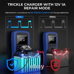 NEW! TOPDON TB6000Pro 6Amp 2-in-1 Car Battery Charger & Battery Tester 6V/12V UK