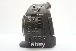NICE! CANON EOS C100 DSLR Cinema Camera Camcorder Body NEW Batteries Charger