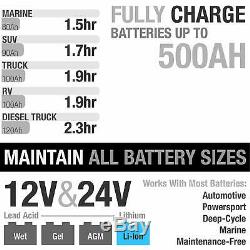 NOCO Genius G26000EU 12V/24V 26 Amp Pro-Series Battery Charger and Maintainer EU