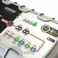 NOCO Genius G26000 UK 12V / 24V 26A UltraSafe Pro Series Smart Battery Charger