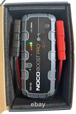 NOCO Genius GB150 Boost Pro 12v 3000A Lithium Battery Jump Starter Excellent Con