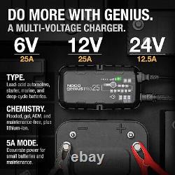 NOCO Professional 25a Heavy-Duty Car Battery Workshop Charger GENIUSPRO25