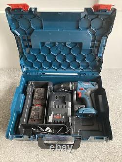 New Bosch Professional 18V Drill With 2 X 2Ah Batteries Charger And Case