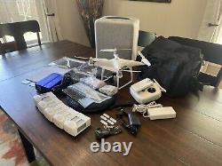 New Dji Phantom 4 Pro Drone Ultimate Combo 5 Batteries 3 Chargers And A Lot More