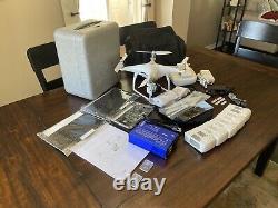 New Dji Phantom 4 Pro Drone Ultimate Combo 5 Batteries 3 Chargers And A Lot More