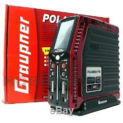New Graupner Polaron Pro DC 500w Dual Channel Rc Battery Charger Nimh Nicd Lipo